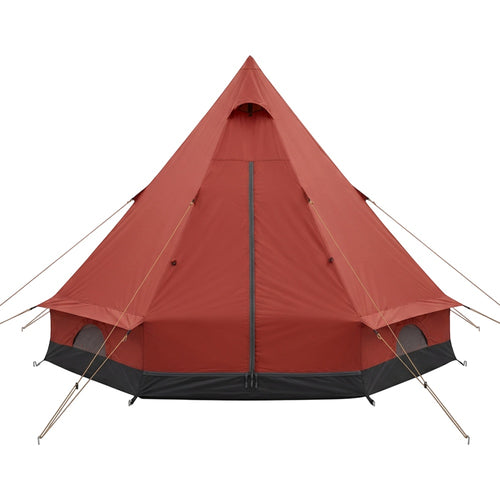Raiw Three-Person Hexagonal Cone Tent 280 cm Clay and Charcoal - Product view